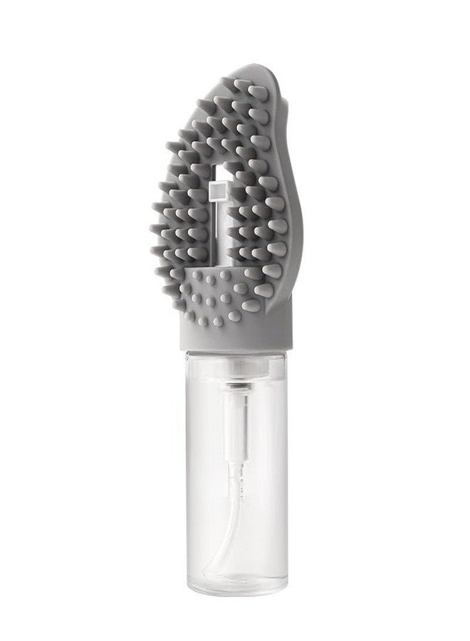 MITVIK Pet Bath Brush with Soap Dispenser | Shedding & Grooming Massage Brush for Dogs & Cats | Comfortable Grip Pet Cleaning Tool - Image 1