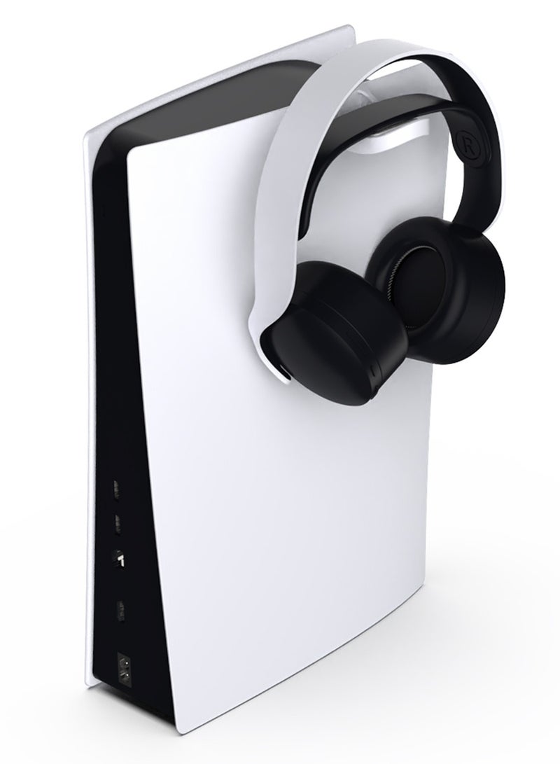 Headphone Holder - Minimalist Design Gaming Headset Hanger Stand for PS5 and Xbox Series X - White Hook with Screws Included  - Image 5