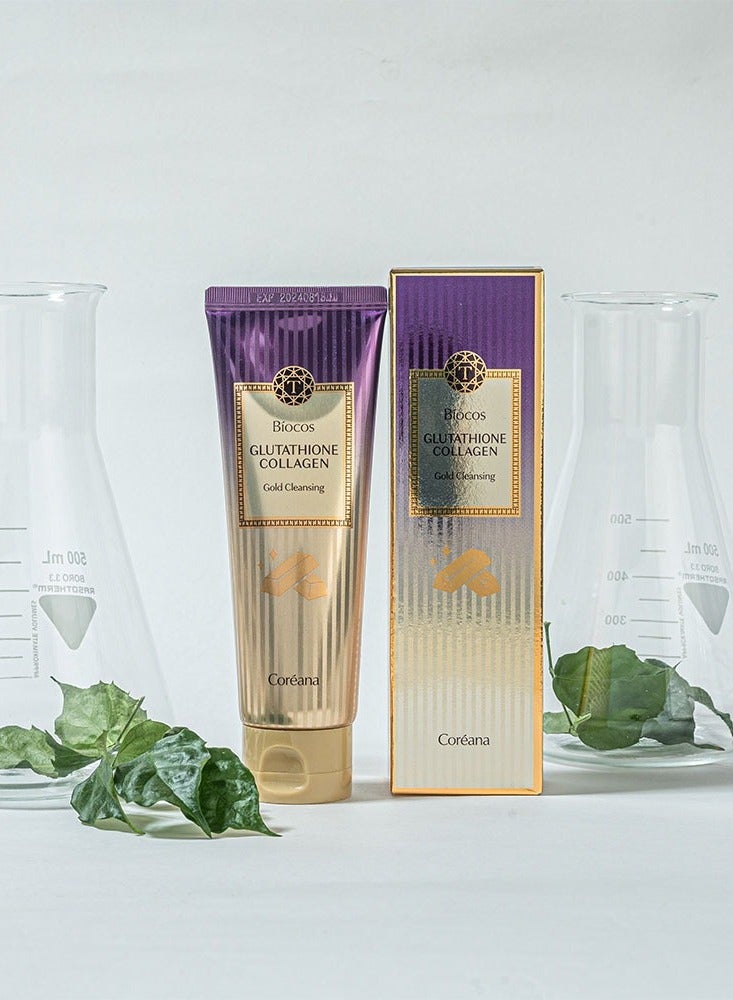 BIOCOS Glutathione collagen Gold Cleansing 120ml - Image 1