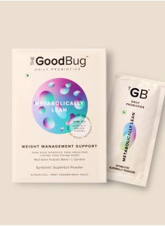 The Good Bug The Good Bug Metabolically Lean SuperGut Powder Probiotics +Metabolic Fiber Boost Prebiotic Fiber Combo pack 30 Days Servings  - Image 2