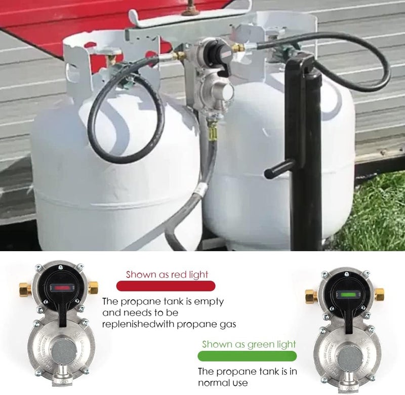 Samplife RV Propane Regulator with Dual Tank System - Image 3