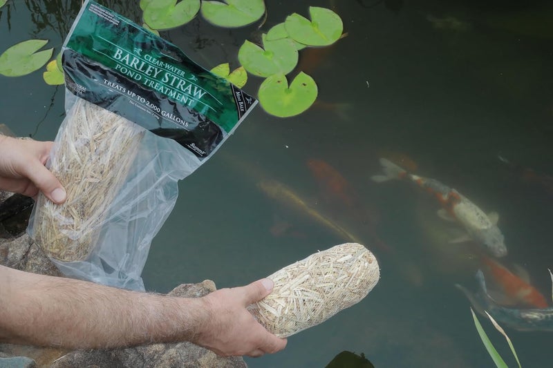 Summit Clear-Water Barley Straw Pond Treatment - 15 oz Bale for Natural Water Clarity - Image 3