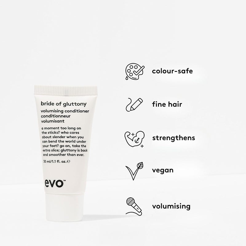 Evo Bride of Gluttony Volumising Conditioner 11 Fl Oz - Image 2