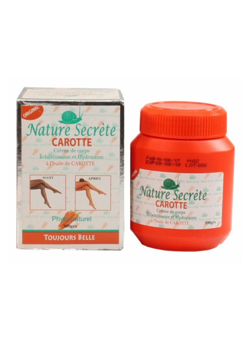 Nature Secret's - Nature Secrete Carrot Oil Lightening Body Cream 300g - Image 1