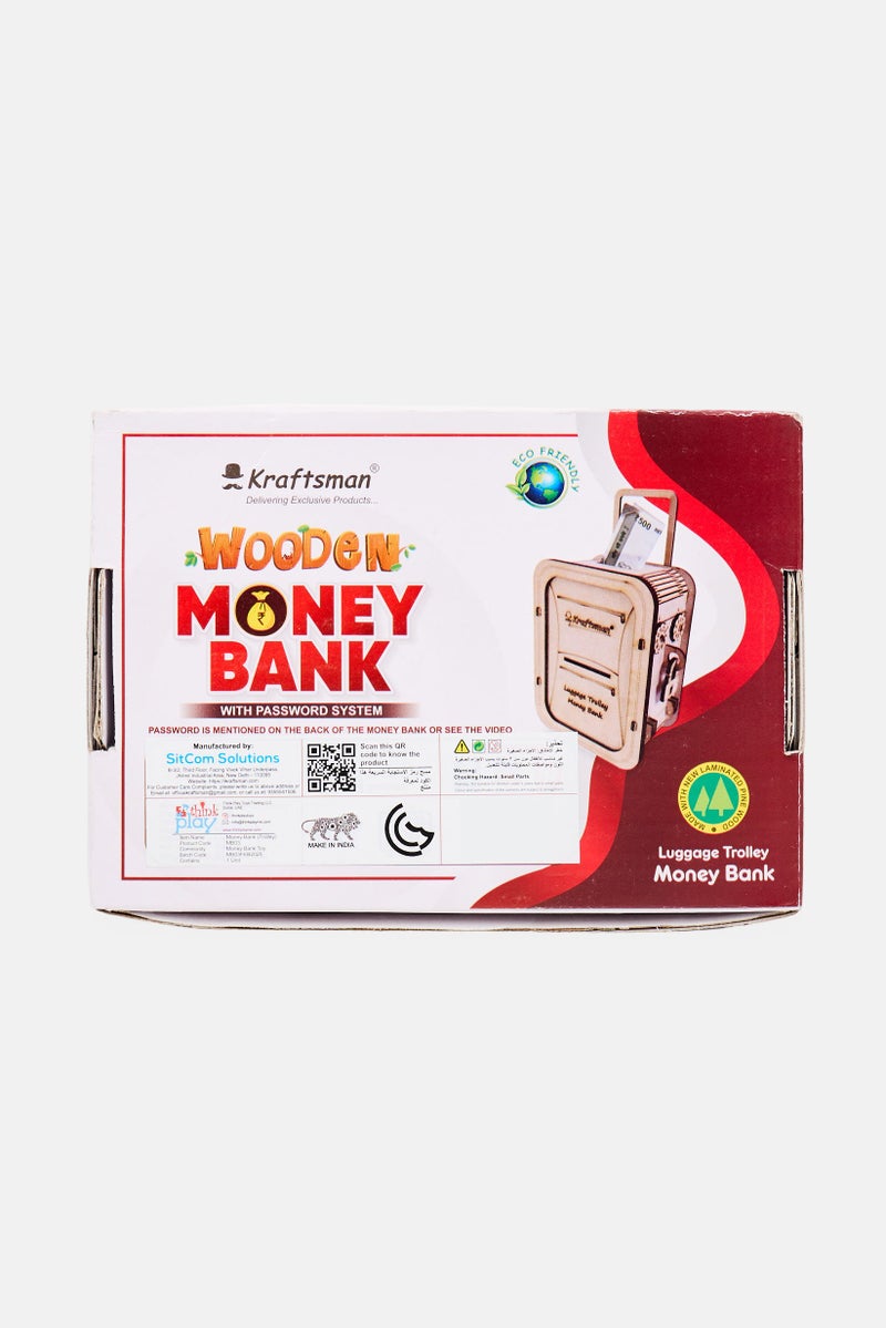 Kraftsman Wooden Money Bank - Image 4