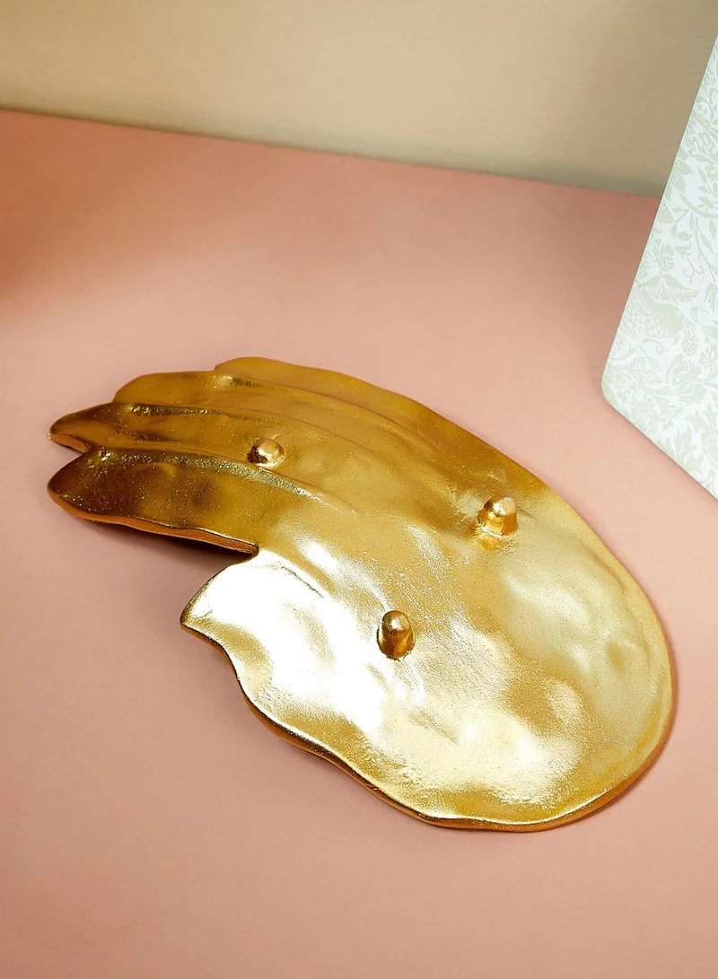 Nimah Metallic Trinket Tray