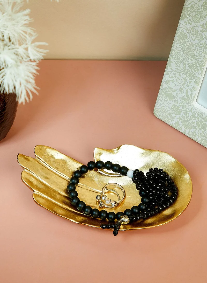 Nimah Metallic Trinket Tray