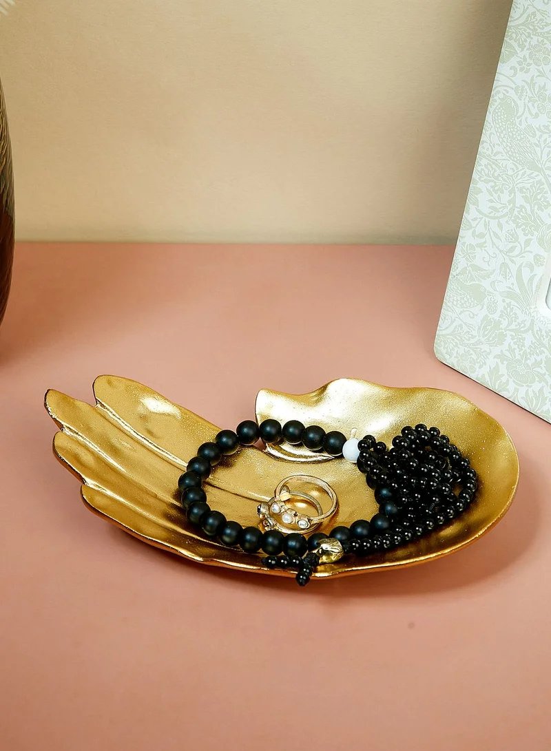Nimah Metallic Trinket Tray