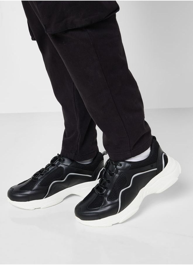 Seventy Five - Chunky Sole Light Weight Sneakers - Image 1