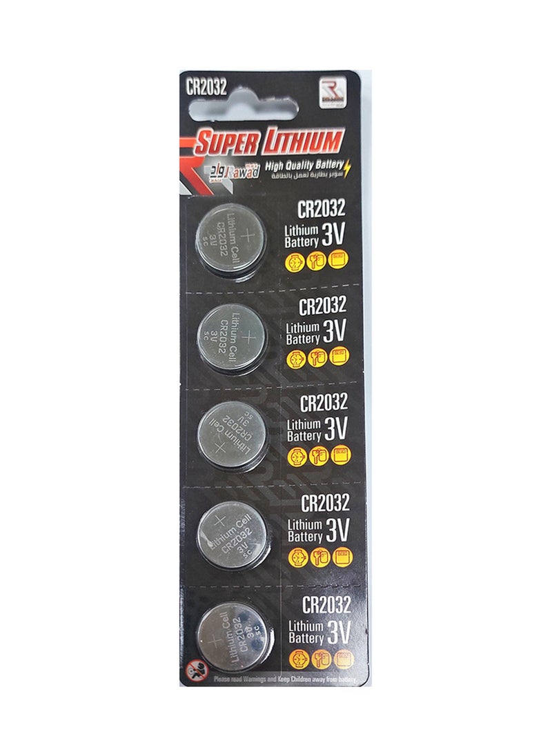 Super 5pcs Lithium High Quality Batteries 3V 