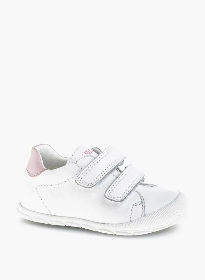 بابلوسكي Girls' Sneakers with Hook and Loop Closure School Shoes