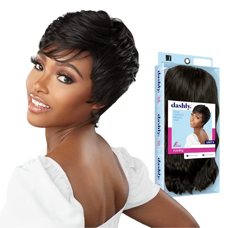 Sensationnel Dashly wig - unit 9 non lace cap ready to wear ear to ear lacepart synthetic (2 DARKBROWN)