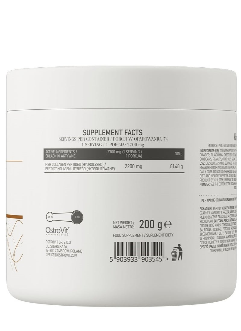 OstroVit Marine Collagen, Black Currant Flavour 200 g  - Image 3