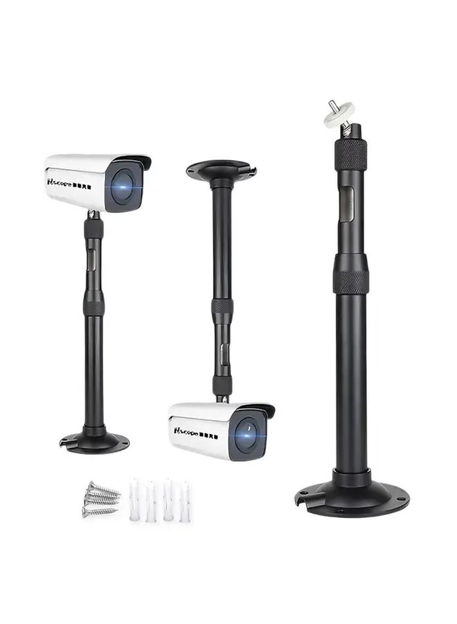 Heavy Duty Adjustable Telescopic Projector Camera Mount Bracket 200 400mm Extendable Pole Ceiling Wall Mount With Sturdy Base Compatible With Projectors Surveillance Systems Theater Office Outdoor Use Easy Setup - Image 5