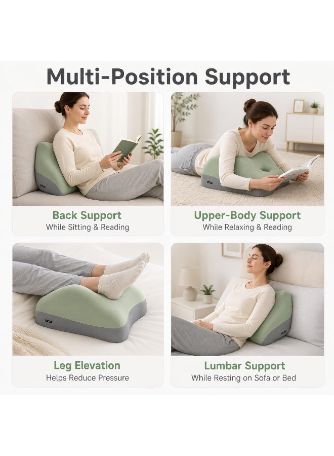 Forest Home Multipurpose Leg Elevation Pillow Lumbar Pillow Sleeping Pillow Portable Cushion Body Pillow For Sleeping Leg Elevation Bed Sofa Travel Camping - Image 5