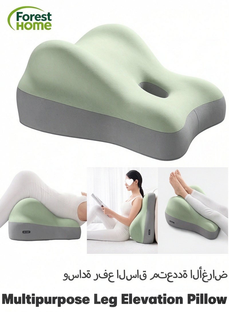 Forest Home Multipurpose Leg Elevation Pillow Lumbar Pillow Sleeping Pillow Portable Cushion Body Pillow For Sleeping Leg Elevation Bed Sofa Travel Camping - Image 1