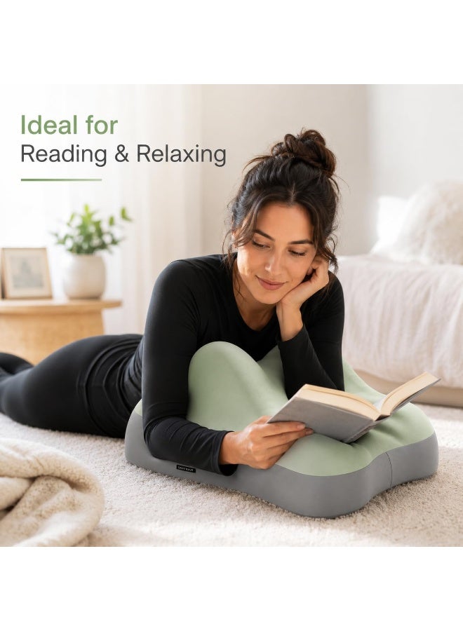 Forest Home Multipurpose Leg Elevation Pillow Lumbar Pillow Sleeping Pillow Portable Cushion Body Pillow For Sleeping Leg Elevation Bed Sofa Travel Camping - Image 4