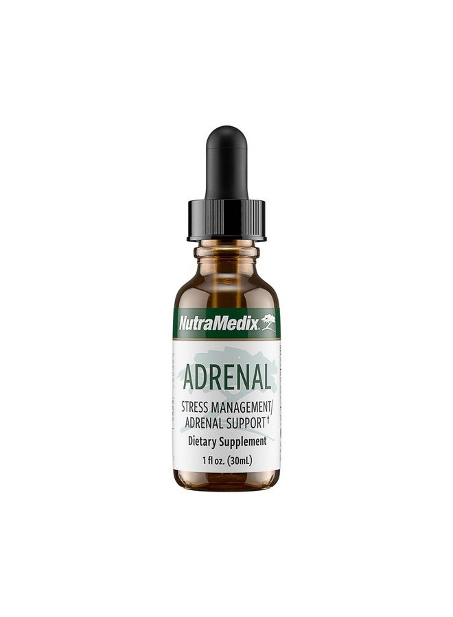 NutraMedix Adrenal Fatigue Supplement - Astragalus, Schisandra, Rhodiola, and Ginseng Extract for Energy Support, Stamina, and Stress - Vegan Adaptogen Blend (1oz / 30ml) - Image 1