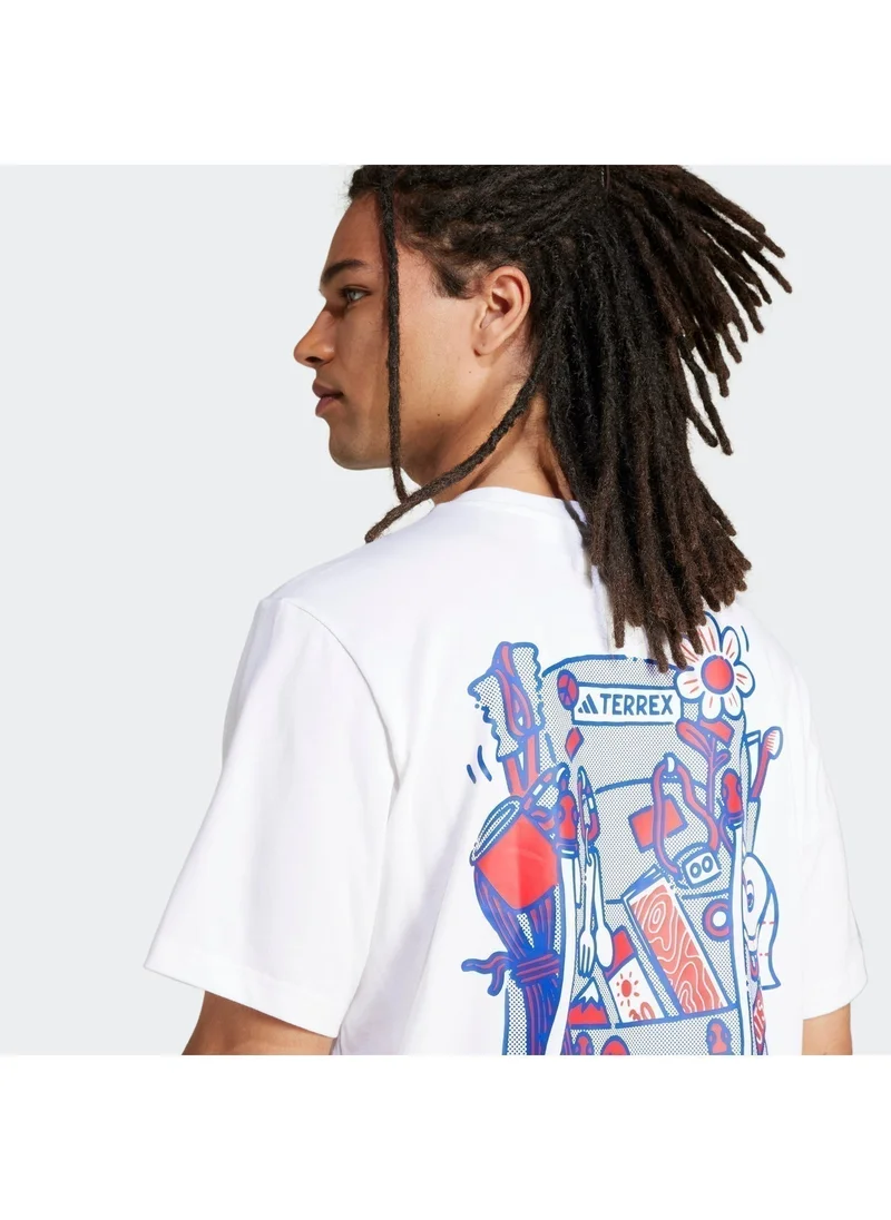 اديداس تيشيرت تيريكس جرافيك