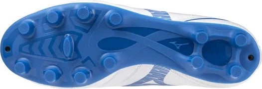 Mizuno حذاء كرة القدم الرجالي موناكيدا نيو 3 سيلكت أبيض / أزرق  - Image 4
