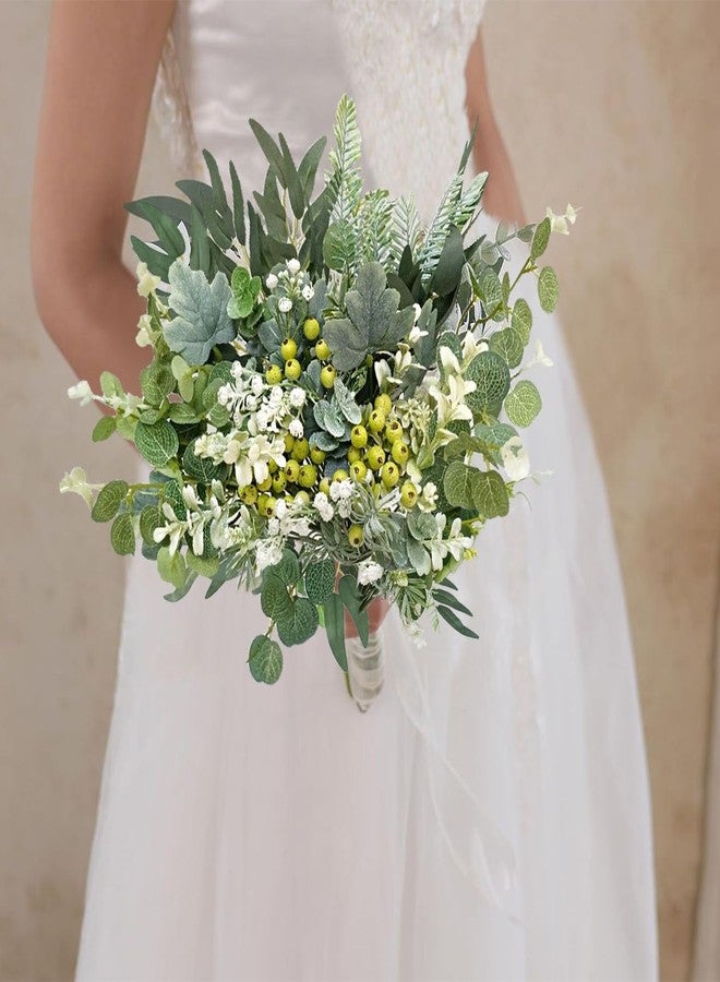 OrgMemory 78Pcs Faux Flowers, Artificial Greenery Stems, Greenery for Centerpieces for DIY Bridal Bouquets Wedding Floral Arrangement Table Centerpieces - Image 3