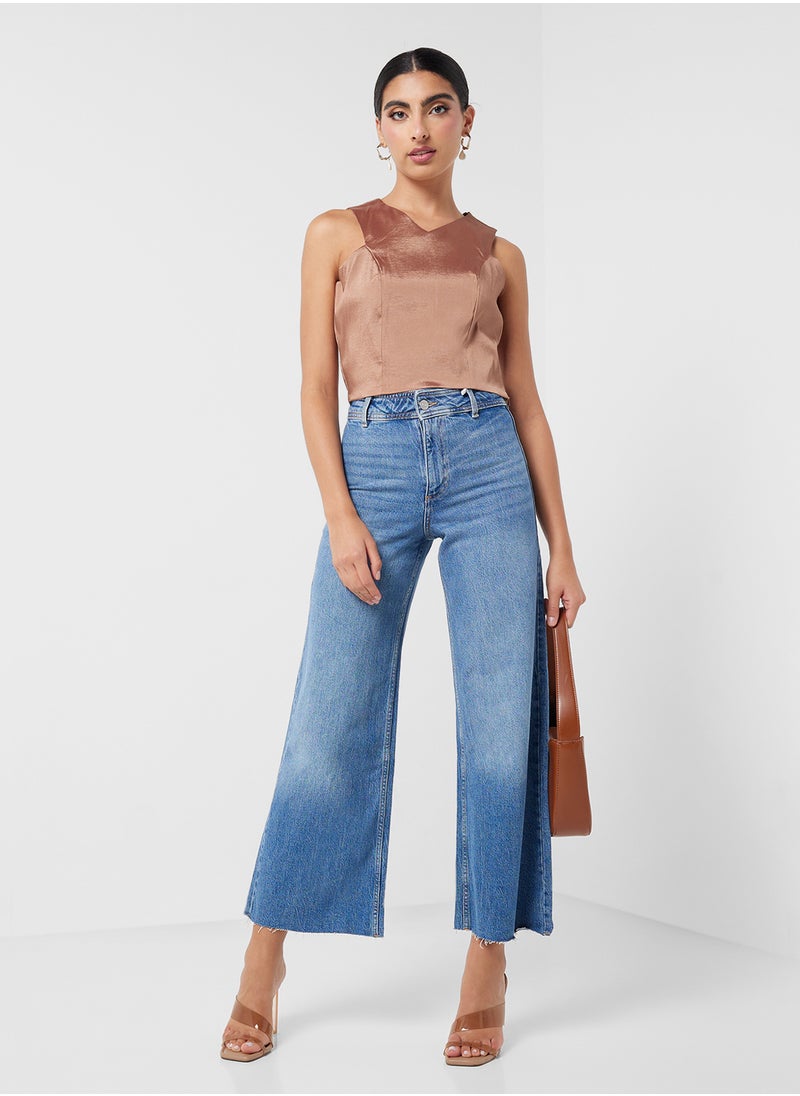 MANGO High Waist Jeans  - Image 1