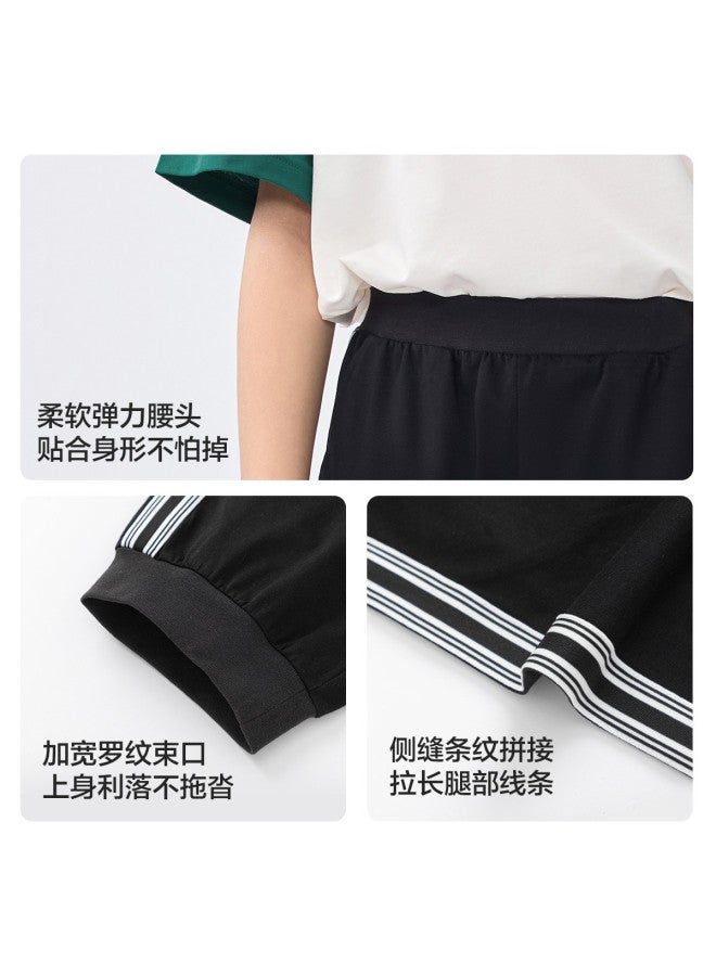 Balabala Moisture-wicking Quick-dry Kids Pants 2025 Summer New Boys' Capri Pants For Big Kids - Casual Sports Quick-dry Trousers - Image 5