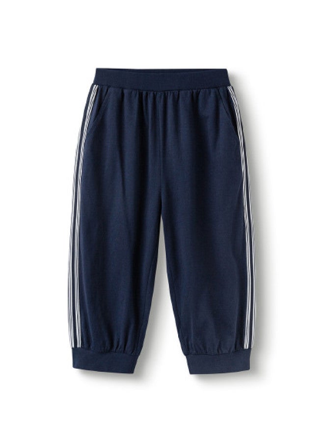 Balabala Moisture-wicking Quick-dry Kids Pants 2025 Summer New Boys' Capri Pants For Big Kids - Casual Sports Quick-dry Trousers - Image 1