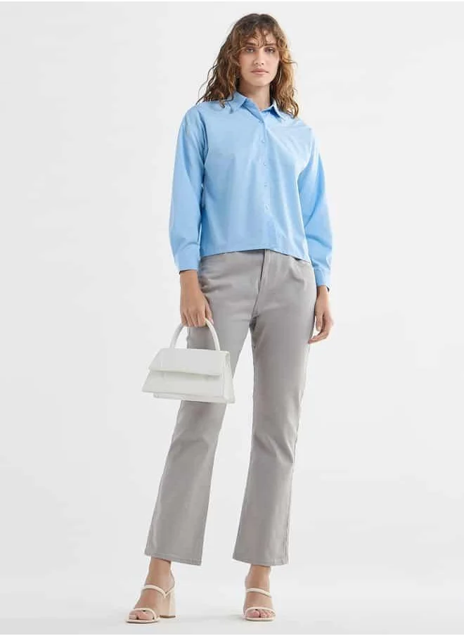 FAV Poplin Hotfix Shirt For Female