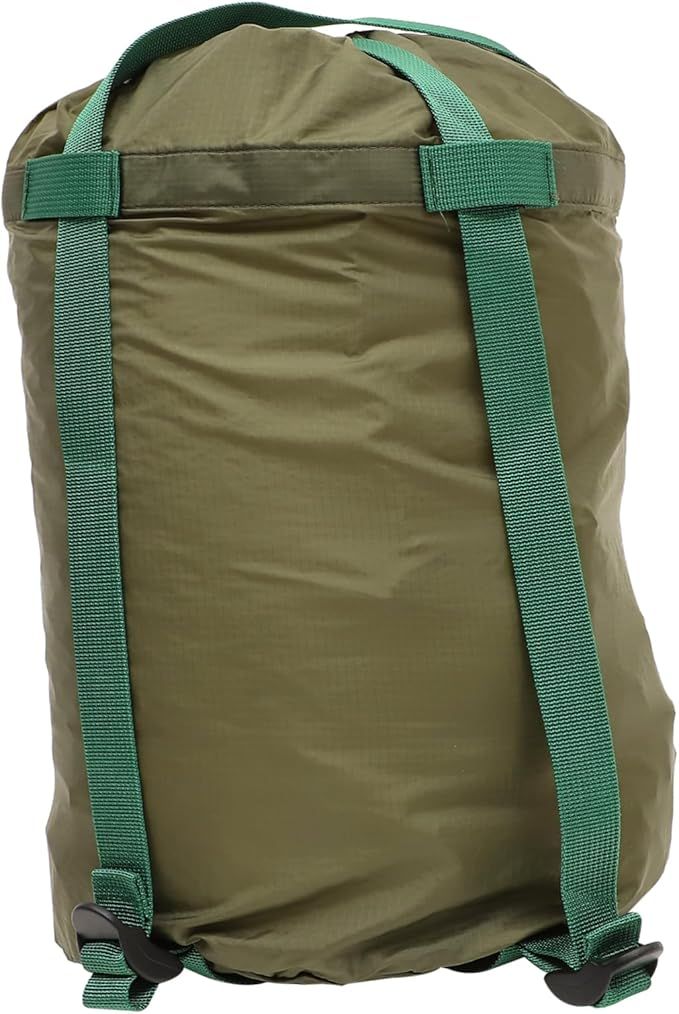 Olive Green Compression Bags for Camping Travel Quilts Stuff Sack Storage - Image 1