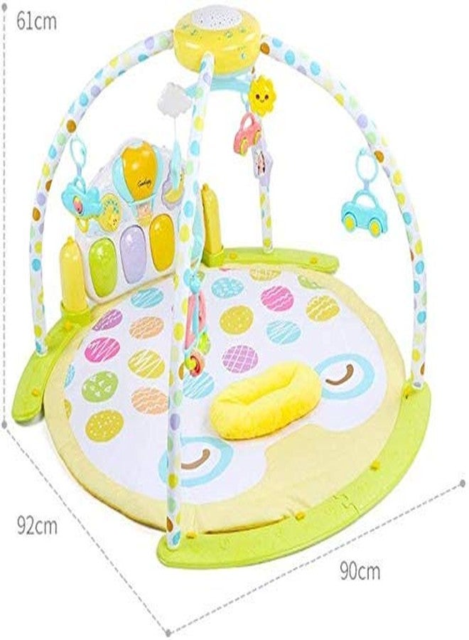 Arcanine Baby Gym Kick and Play Piano Activity –Large Play & Learn Infant Toys Jungle Gym– Baby Kick Piano Mat with Rotating Star Mobile & Star Projector - Image 3