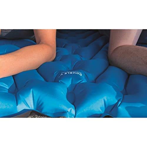KLYMIT Double V Inflatable Sleeping Pad | Thick, Lightweight, Easy to Inflate, Foldable Air Bed Mattress for Camping & Backpacking - Image 4
