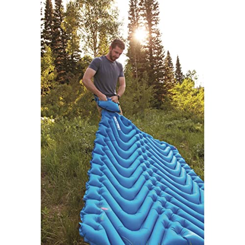 KLYMIT Double V Inflatable Sleeping Pad | Thick, Lightweight, Easy to Inflate, Foldable Air Bed Mattress for Camping & Backpacking - Image 2