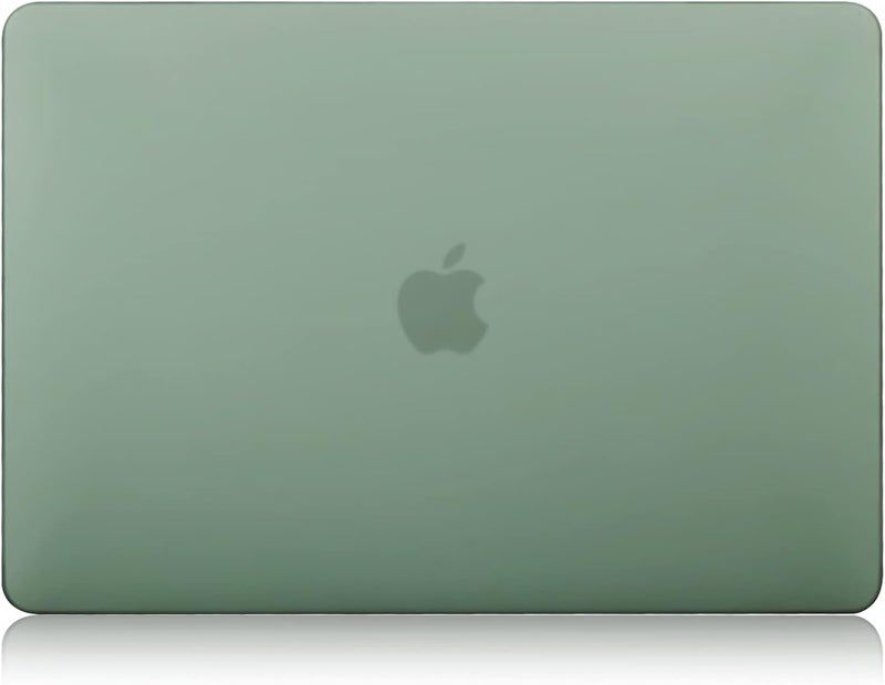 سيفن لاين متوافق مع حافظة MacBook Air 13 بوصة M2/M3/M4 2022-2025 لـ Mac Air 13.6 بوصة موديل A2681/A3113/A3240 حافظة صلبة واقية للكمبيوتر المحمول مع غطاء لوحة مفاتيح، أخضر منتصف الليل - Image 5