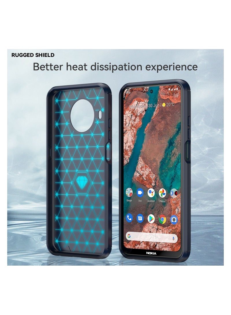 Protective Case Cover for Nokia X20 Blue