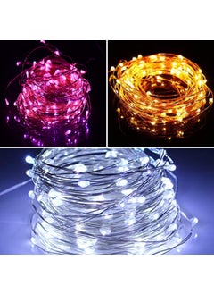 MANSAA MANSAA USB LED String Light 10 Meter 100 LEDs USB Operated Home Decor LED Light Pack of 3  - Image 2