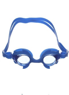 Generic Water World Swimming Goggles Anti Fog With Connected Earplug For Adults Blue  - Image 1