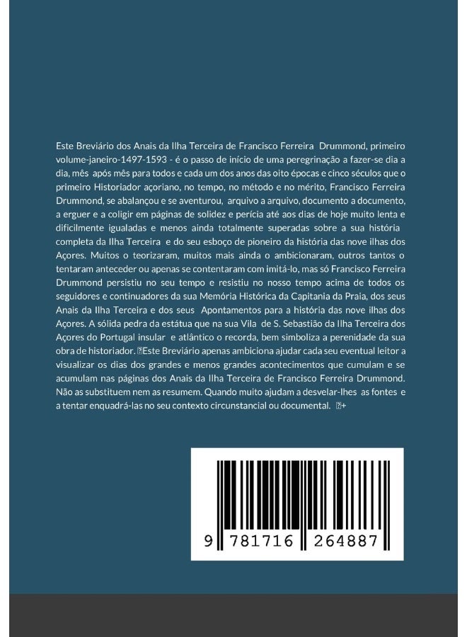 Breviário dos Anais da Ilha Terceira de Ferreira Drummond: Primeiro volume-Janeiro-1497-1583  - Image 2