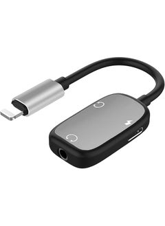 Dual Headphone Adapter 2 In 1 Audio And Charging Dongle Adapter Aux Cord And Charger Splitter Adapter Compatible With Iphone 14 14 Pro Max 13 Mini 13 12 11 Xr