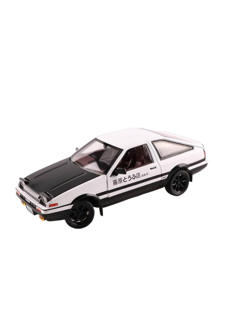 إسكدنيا نماذج سيارات ألوي كار موديل AE86 توفو سيارة AE86 مع الصوت والضوء الخلفي يطرح للتجميع - Image 1