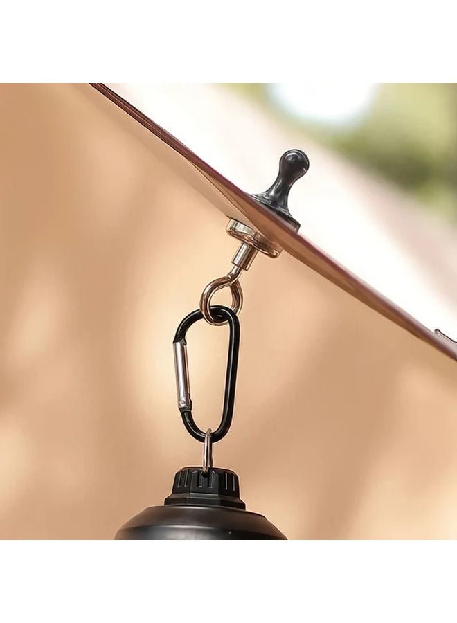 8 Pcs Heavy Duty Magnetic Ceiling Hooks for Tents Easy Install Secure Outdoor Camping - Image 2