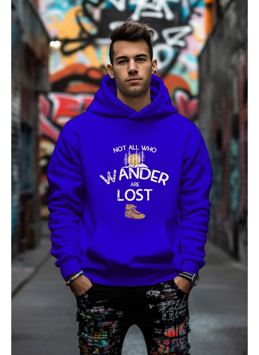 Adabebek - Wander Lost Printed Comfortable Cut Oversize Sweatshirt - Image 1