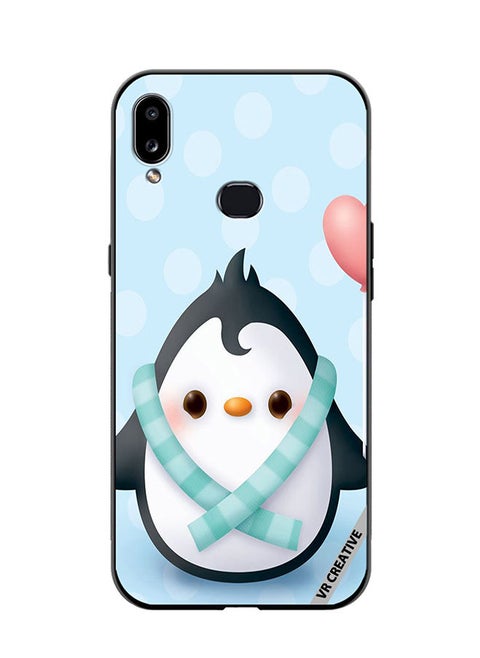 Protective Case Cover For Samsung Galaxy A10s Baby Penguin Design Multicolour