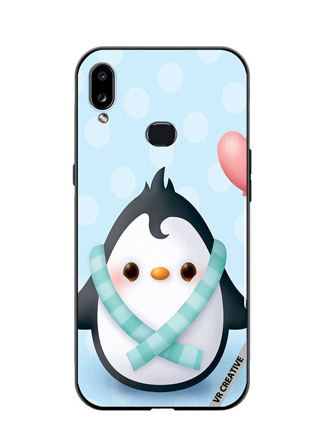 VR CREATIVE - Protective Case Cover For Samsung Galaxy A10s Baby Penguin Design Multicolour - Image 1