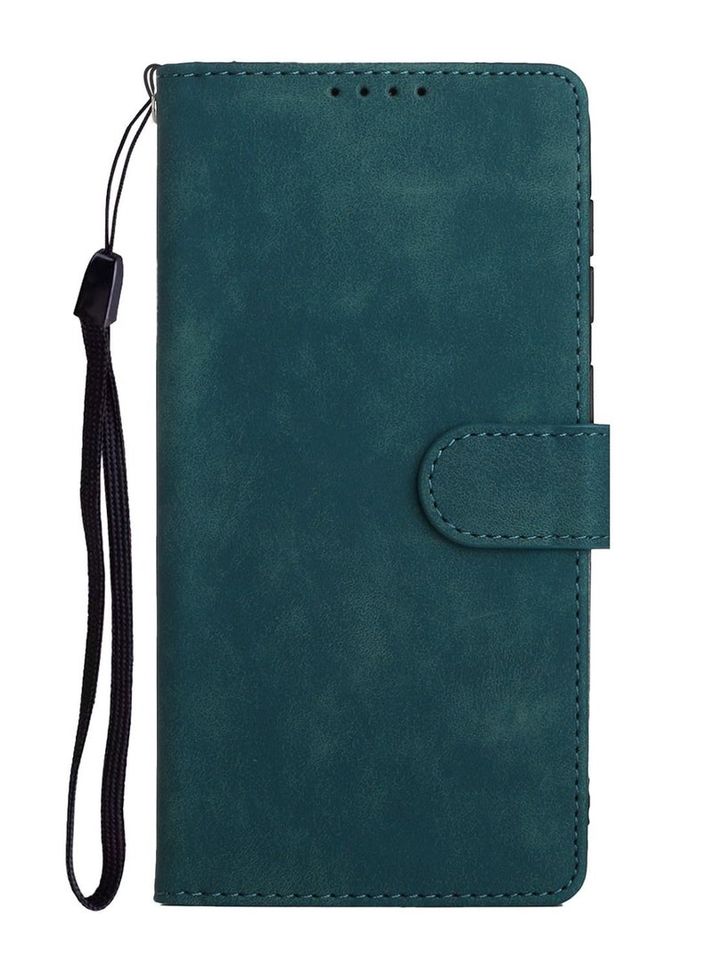 Suteni Magnetic Clasp Flip Cover Card Slots Leather Phone Case for Samsung - Image 1