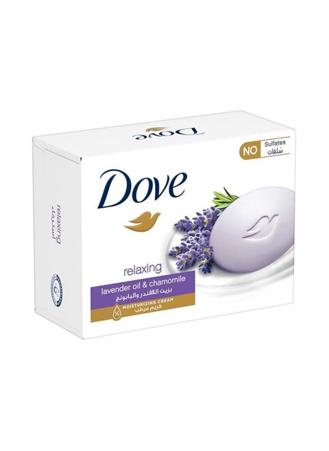 Bar soap Relaxing Lavender Beauty Bar with Lavender and Chamomile Scent ¼ moisturizing cream 90G
