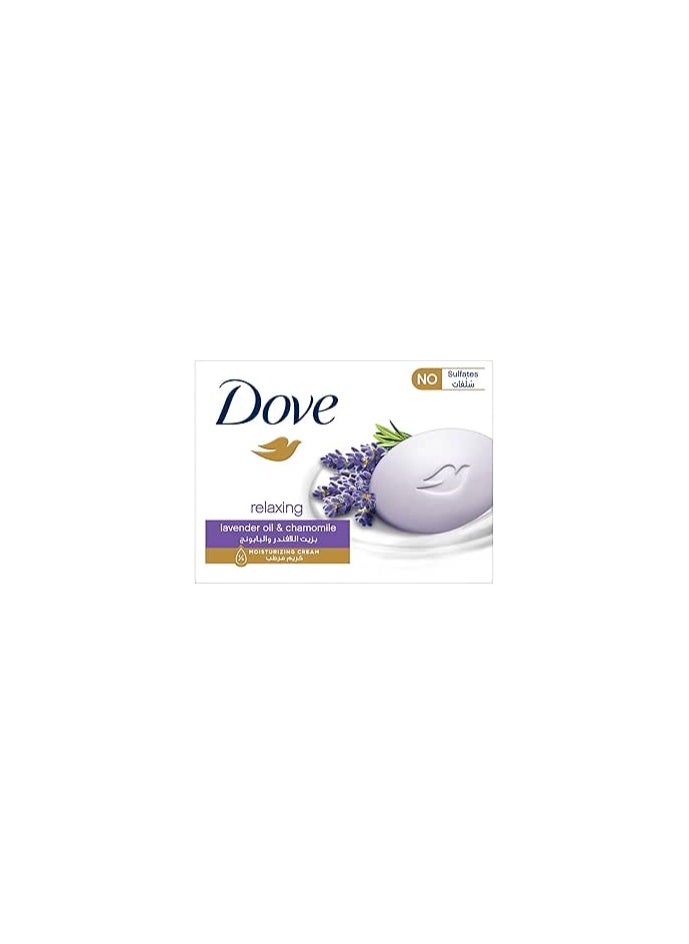 Bar soap Relaxing Lavender Beauty Bar with Lavender and Chamomile Scent ¼ moisturizing cream 90G