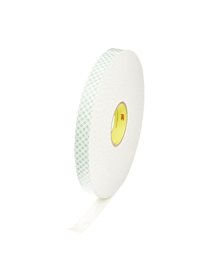 3M - 3M - 3M 4016 1" X 36YD 4016 Natural Polyurethane Double Coated Foam Tape, 1" Width x 36yd Length (1 roll) - Image 1