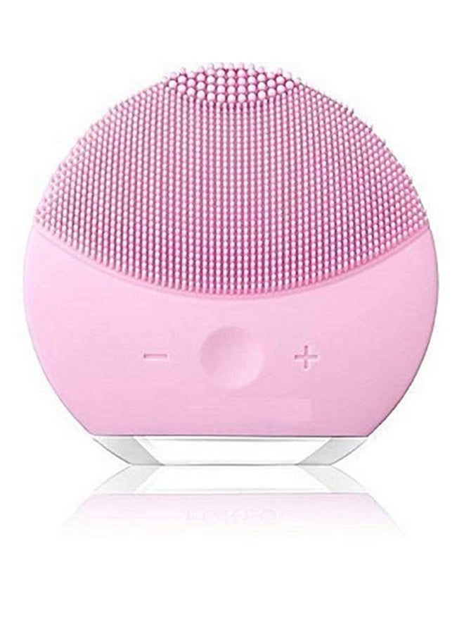 Generic Veentus Dealsure Facial Cleansing Brush Made With Ultra Hygienic Soft Silicone Waterproof Vibrating Face Brush For Deep Cleansing Gentle Exfoliating And Inductive Charging Cable (Random Color) 1 Pcs - Image 1
