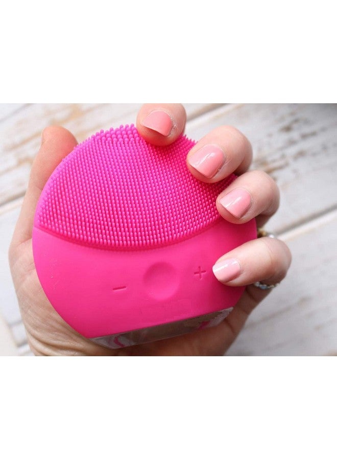Generic Veentus Dealsure Facial Cleansing Brush Made With Ultra Hygienic Soft Silicone Waterproof Vibrating Face Brush For Deep Cleansing Gentle Exfoliating And Inductive Charging Cable (Random Color) 1 Pcs - Image 4